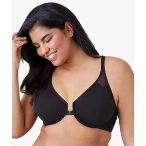 Wacoal Womens Body By Unlined Underwire Racerback Bra Black 32D EUC‎